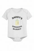 Daddy's Drinking Buddy Cute Baby Bodysuit -