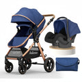 Luxury Baby Stroller Pram 3 in 1 With Car Seat Poussette 3